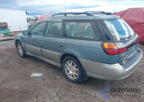 2001 Subaru Outback H6-3.0 из США, поврежденный, VIN 4S3BH896117662735